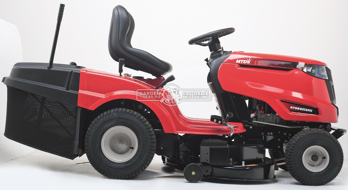 Садовый трактор MTD Optima LN 165 H (HUN, B&S, 500 куб.см., гидростатика, травосборник 240 л., ширина кошения 105 см., 198 кг.)