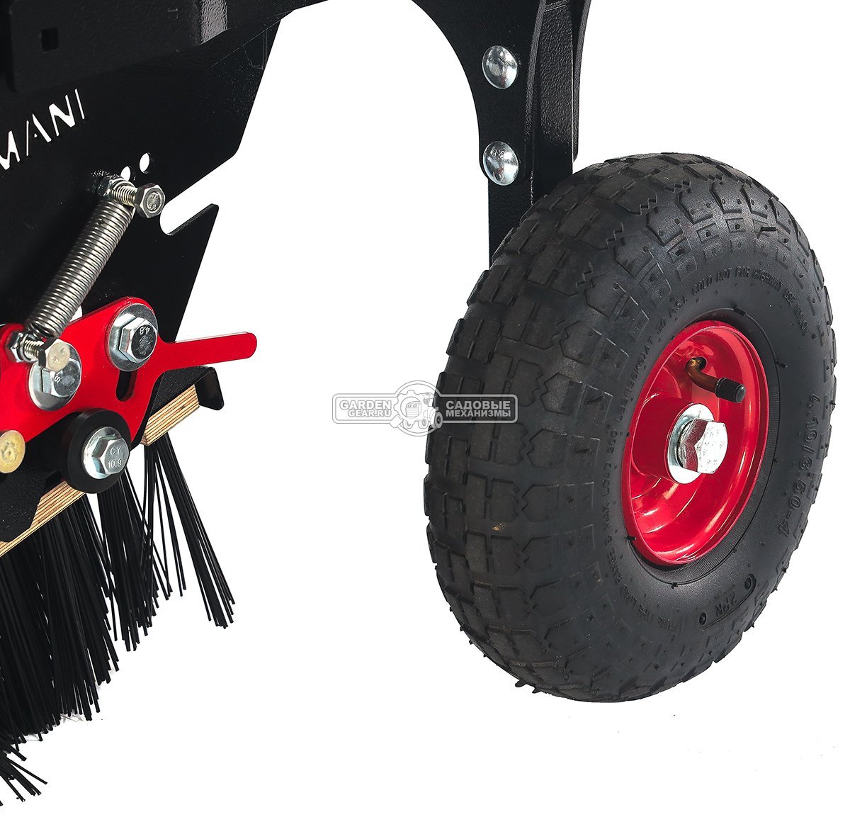 Щетка ZimAni SMP100 устанавливается на многофункциональную платформу 