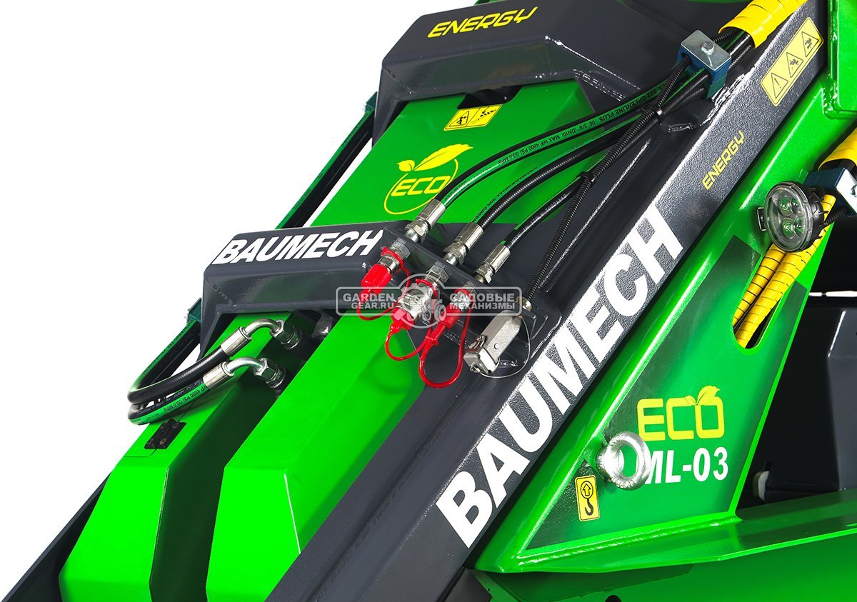 Универсальная машина мини-погрузчик Baumech ML-03 Eco с электродвигателем