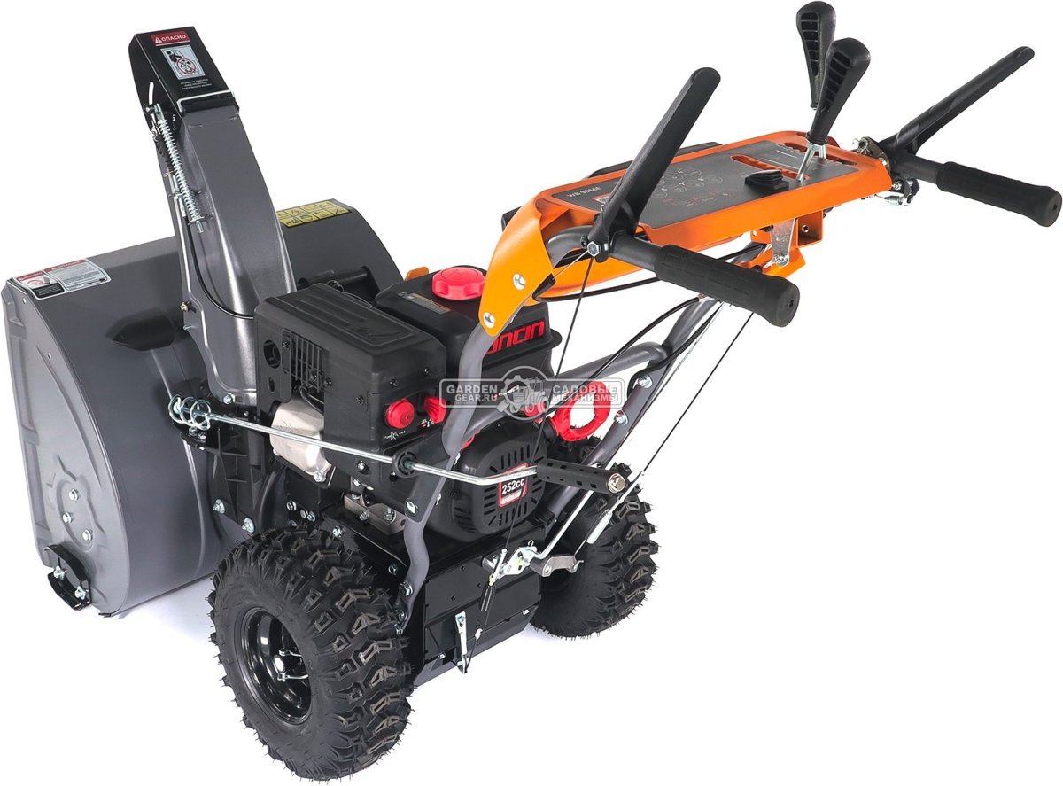 Снегоуборщик Villartec WB9066E (PRC, 66 см, Loncin, 252 см3, эл/стартер 220В, фара, скорости 6/2, 80 кг)