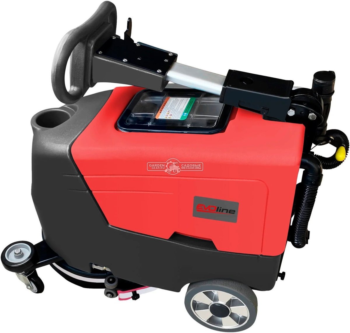 Поломоечная машина аккумуляторная EVOline SDB 380 без АКБ и ЗУ (PRC, 38 см, 25+30 л, 61 кг)