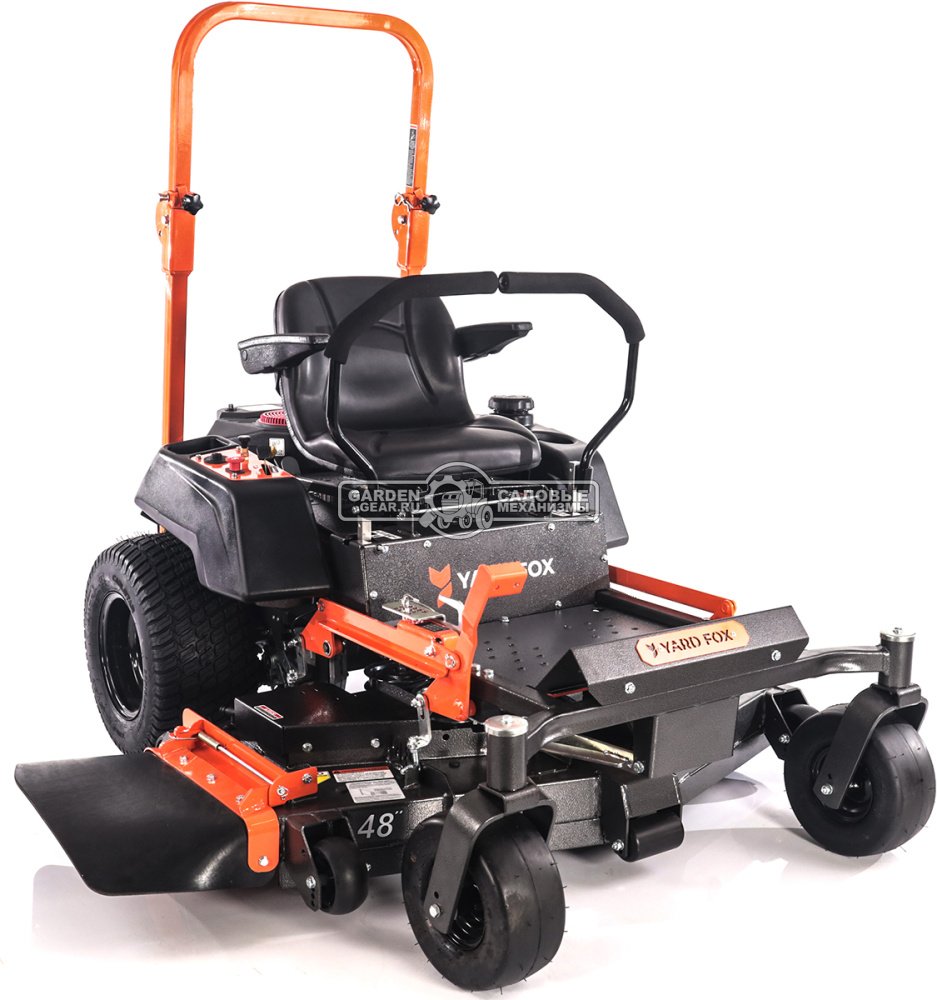 Садовый райдер Yard Fox TZ 122 SH с нулевым радиусом разворота (PRC, Loncin 27 л.с., 803 куб.см., гидростатика, ширина кошения 122 см, 310 кг)