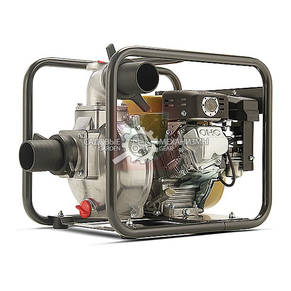 Мотопомпа бензиновая Caiman CP-305ST для грязной воды (JPN, Honda GX160, 163 см3, 1000 л/мин, 3&quot;, 32 м, 33 кг)