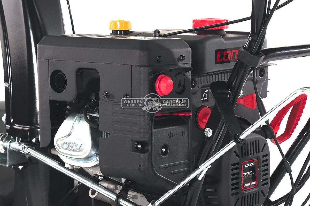 Снегоуборщик Evoline SBG 700 TLE гусеничный (PRC, 70 см, Loncin, 383 см3, эл/стартер 220В, фара, разблокировка гусениц, подогрев рукояток, 120 кг)