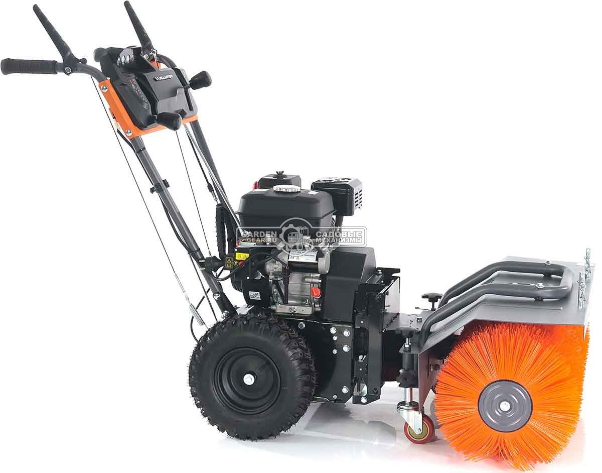 Комбимашина Villartec SW7080E с щеткой 80 см и снегоуборщиком 56 см (PRC, 7,0 л.с., 212 см3, эл/стартер, фара, скорости 5/2, 73 кг)