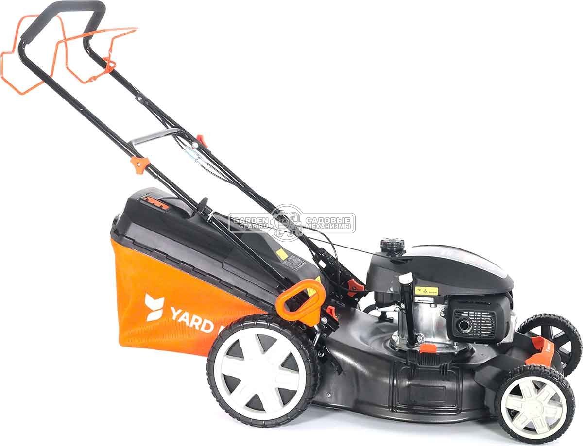 Газонокосилка бензиновая Yard Fox 53SH HW (PRC, 53 см, Honda GCV200, 201 см3, сталь, 3 в 1, 65 л, 33 кг)
