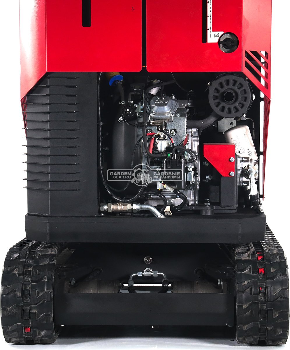 Гусеничный полноповоротный экскаватор RED Rhino RBX-15 Zongshen GB750EFI 30 л.с., глубина копания 2,0 м., ковш 250 мм., 1200 кг.