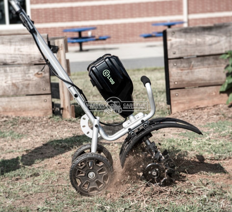 Аккумуляторный культиватор GreenWorks GC82T без АКБ и ЗУ (PRC, BL 82В, 25 см, 11.5 кг)