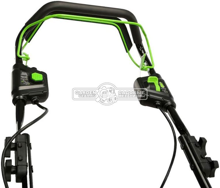 Газонокосилка аккумуляторная самоходная GreenWorks GC82LM61S TwinForce без АКБ и ЗУ (PRC, BL 82В, 61 см, сталь, 2 слота для АКБ, мульч., 70 л, 32 кг)