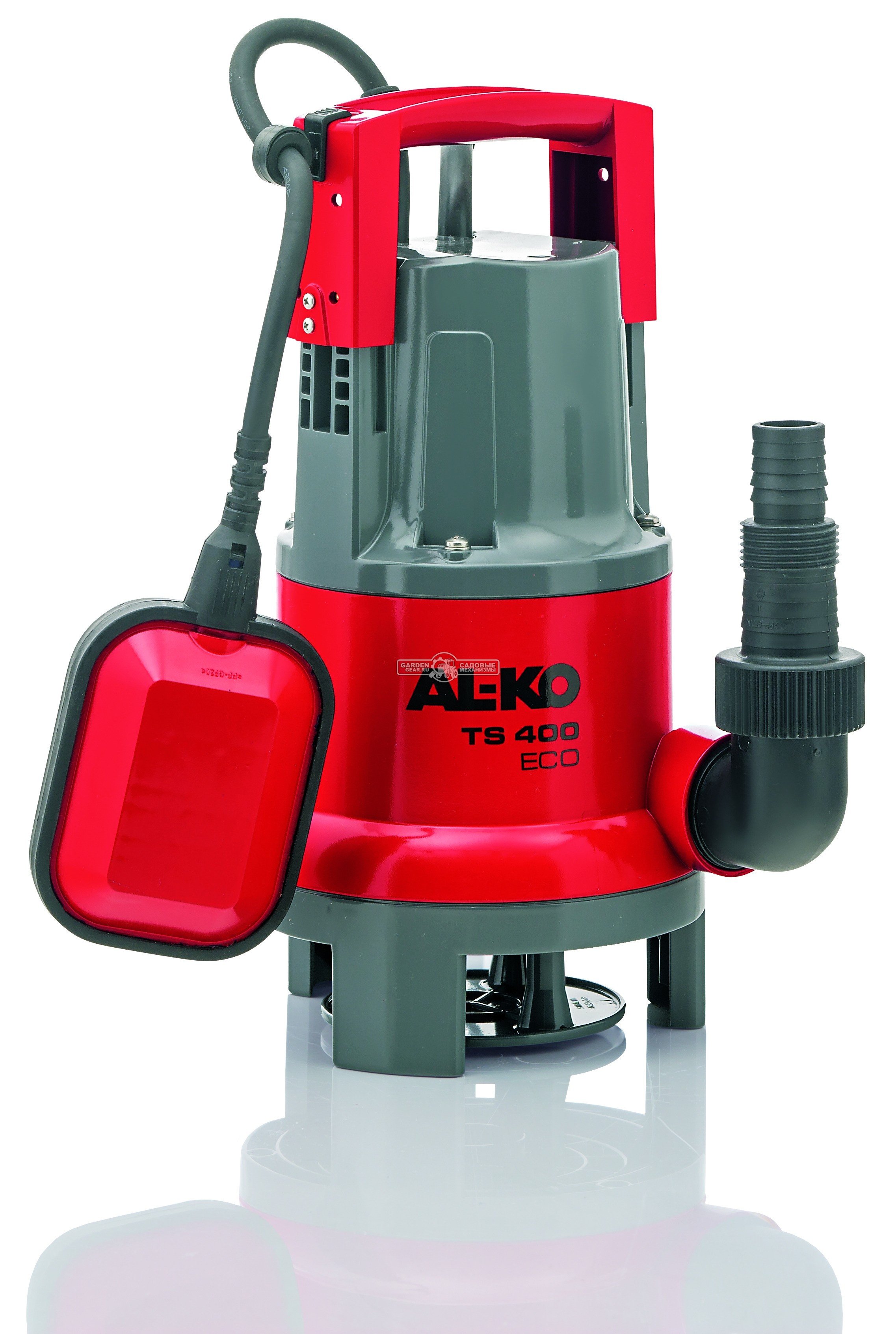 Дренажный насос Al-ko TS 400 Eco для грязной воды (PRC, 451 Вт., 6 м, 8 м3/час, 3,8 кг.)