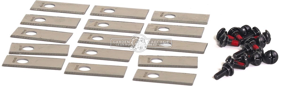 Набор режущих ножей ZimAni 15 шт. для роботов газонокосилок Automower 105 / 312 / 320