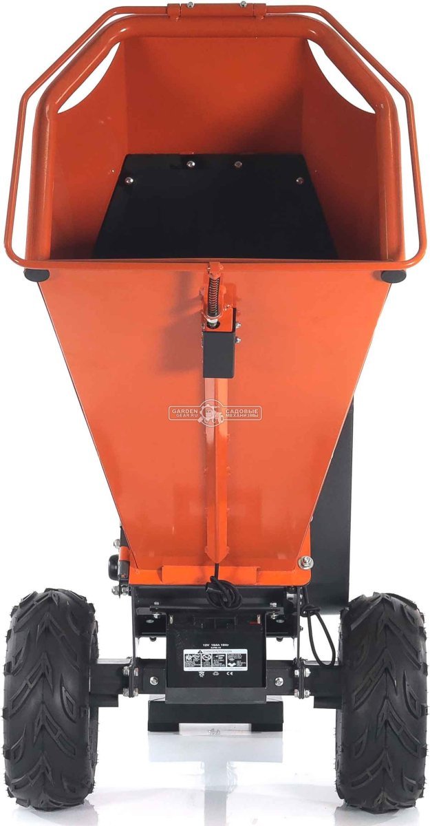 Измельчитель веток ZimAni LS 120 (PRC, Loncin 420 куб.см., 15 л.с., с эл.старт, барабанный, 2 ножа, ветки до 120 мм, одноосный прицеп, 185 кг)