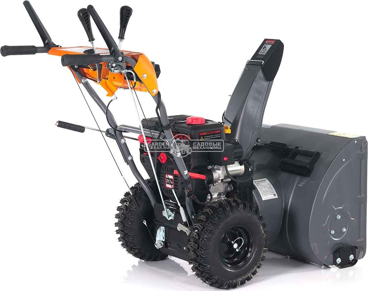 Снегоуборщик Villartec WB6966E (PRC, 66 см, Loncin, 212 см3, эл/стартер 220В, фара, скорости 6/2, 87 кг)