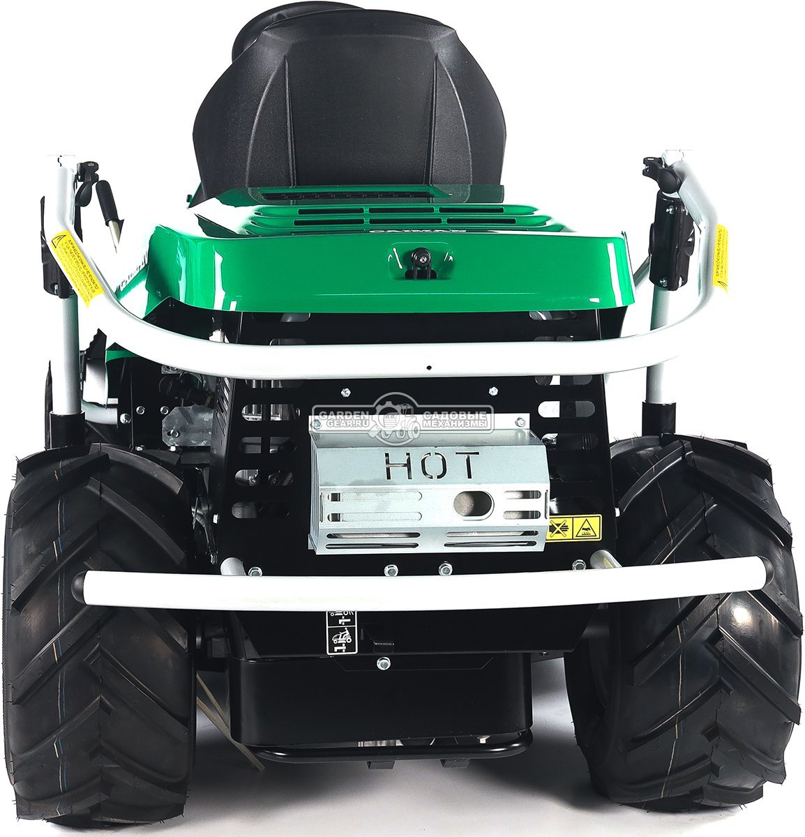 Садовый трактор для высокой травы и работы на склонах Caiman Croso Max 4WD 97D2C2 (CZE, Caiman V-Twin, 708 куб.см., 92 см, дифференциал, 349 кг.)