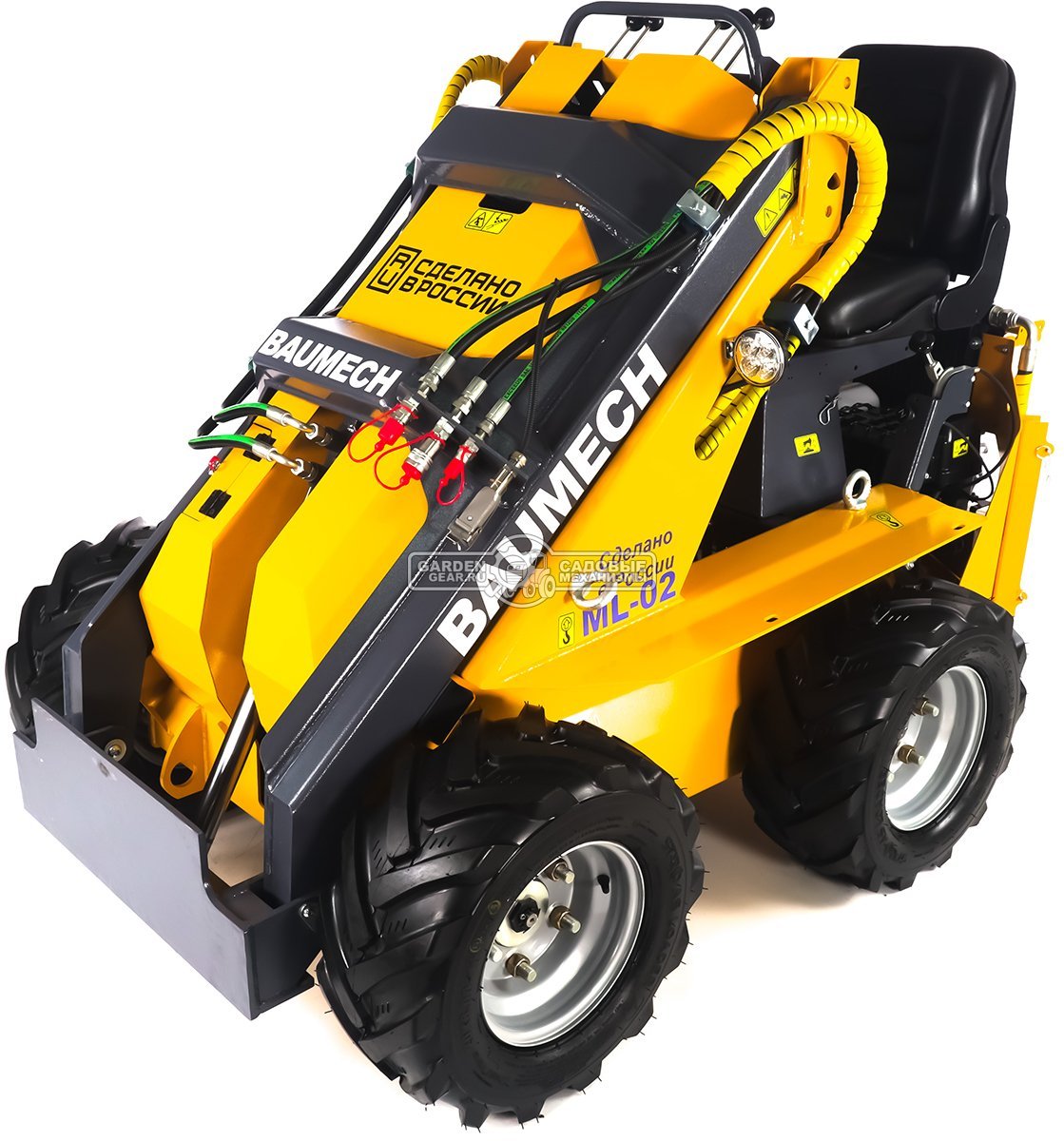 Универсальная машина мини-погрузчик Baumech ML-02 с двигателем Zongshen GB460E