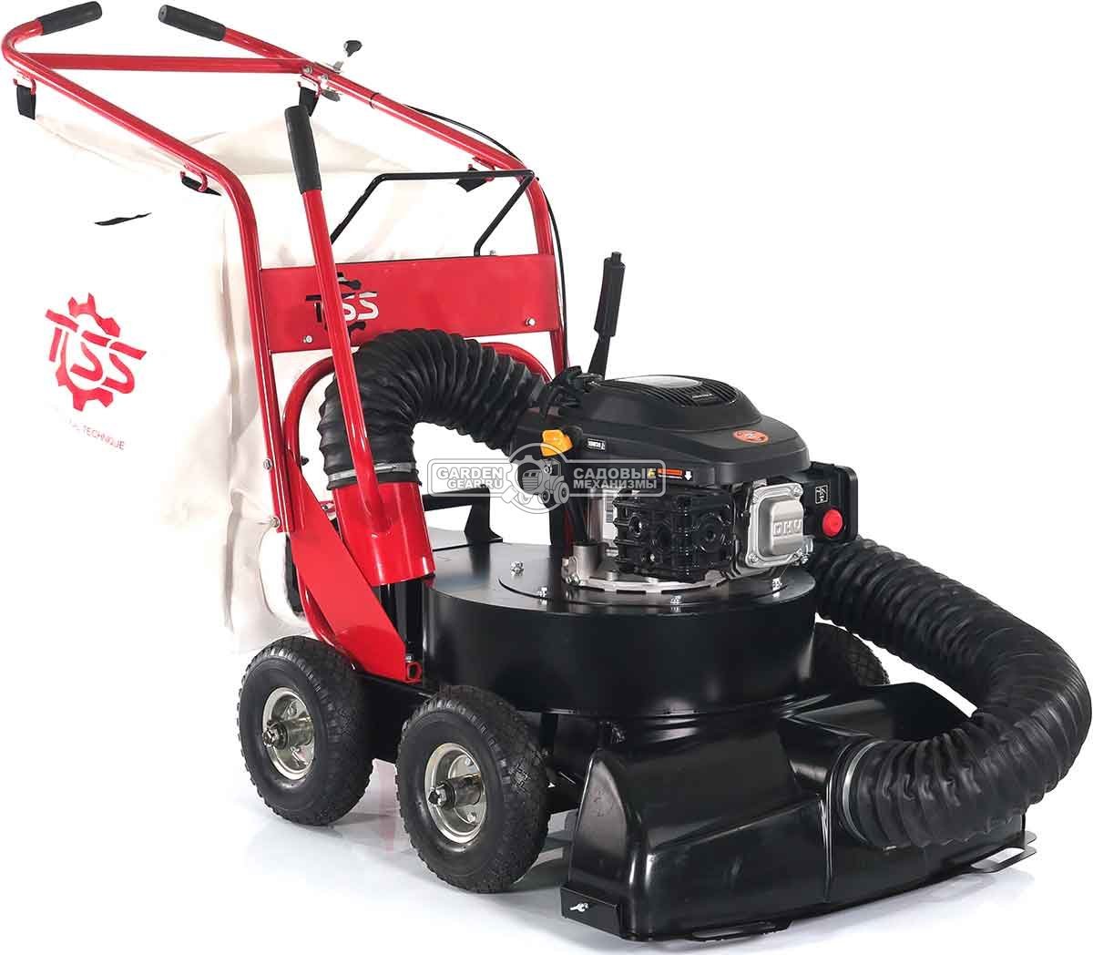Садовый пылесос бензиновый TOSS LV-150 (RUS, 56 см, Zongshen XP225A, мусоросборник 150 л, 80 кг.)