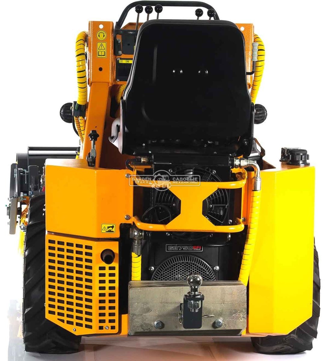 Универсальная машина мини-погрузчик Baumech ML-02 Pro + гидравлическая щётка 115 см., с двигателем Zongshen GB750 EFI V-Twin инжектор