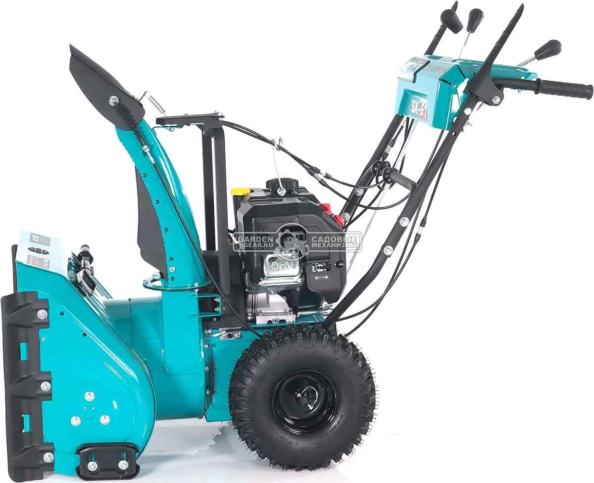 Снегоуборщик Steviman SX-61 (RUS, 61 см, Rato 209 см3, эл/стартер 220В, фара, скорости 6/2, 85 кг)