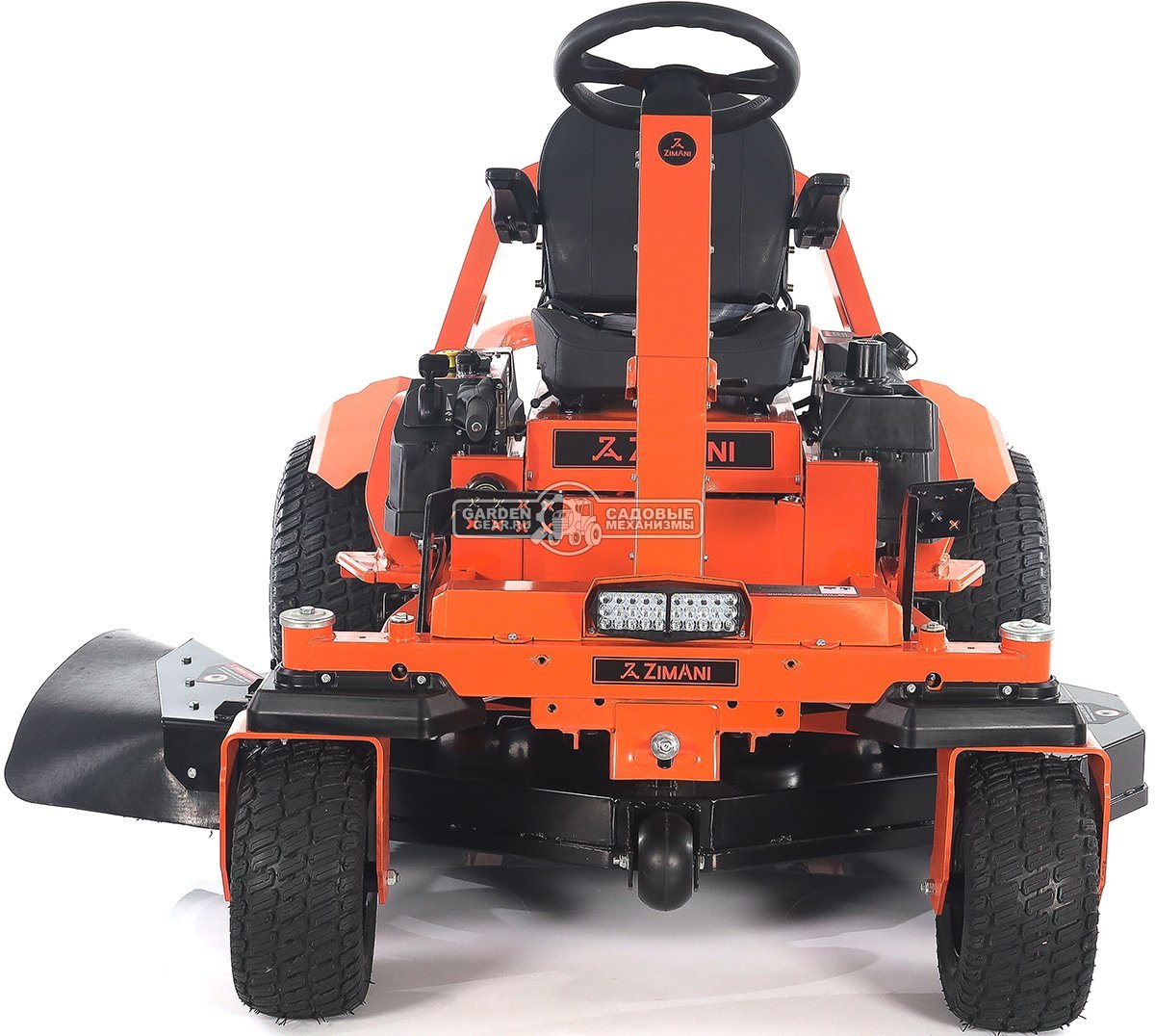 Садовый райдер ZimAni Sierra 54 Pro с нулевым радиусом разворота (PRC, Kohler KT730, V-Twin, 725 куб.см., гидростатика, ширина 137 см., 350 кг)