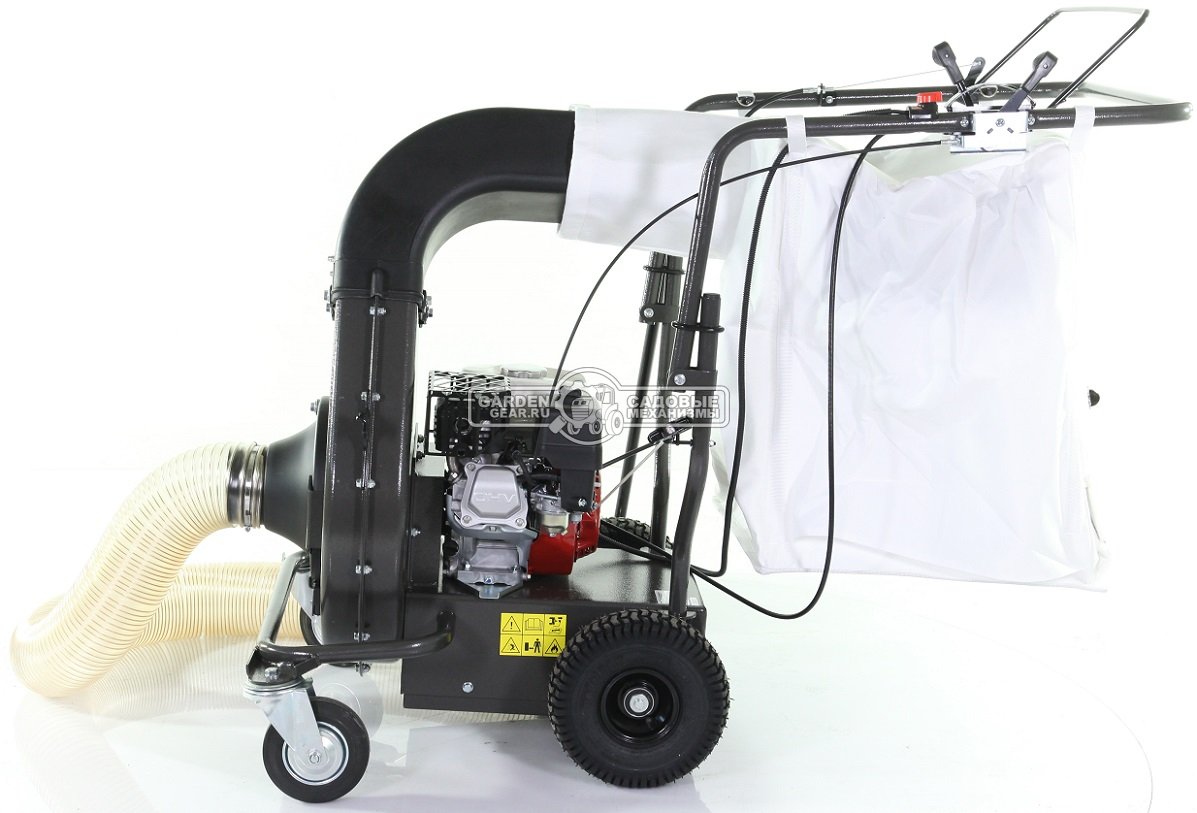 Садовый пылесос бензиновый Caiman Viro 160H самоходный (RUS, Honda GX160, 163 см3, 80 см, 240 л., 82,5 кг)