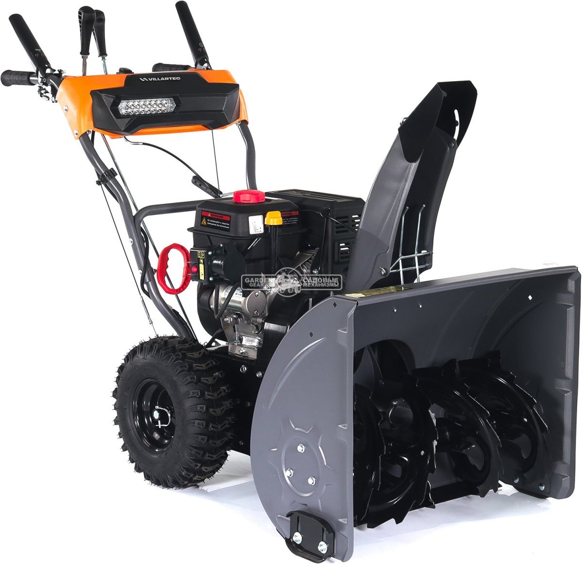Снегоуборщик Villartec WB9066E (PRC, 66 см, Loncin, 252 см3, эл/стартер 220В, фара, скорости 6/2, 80 кг)