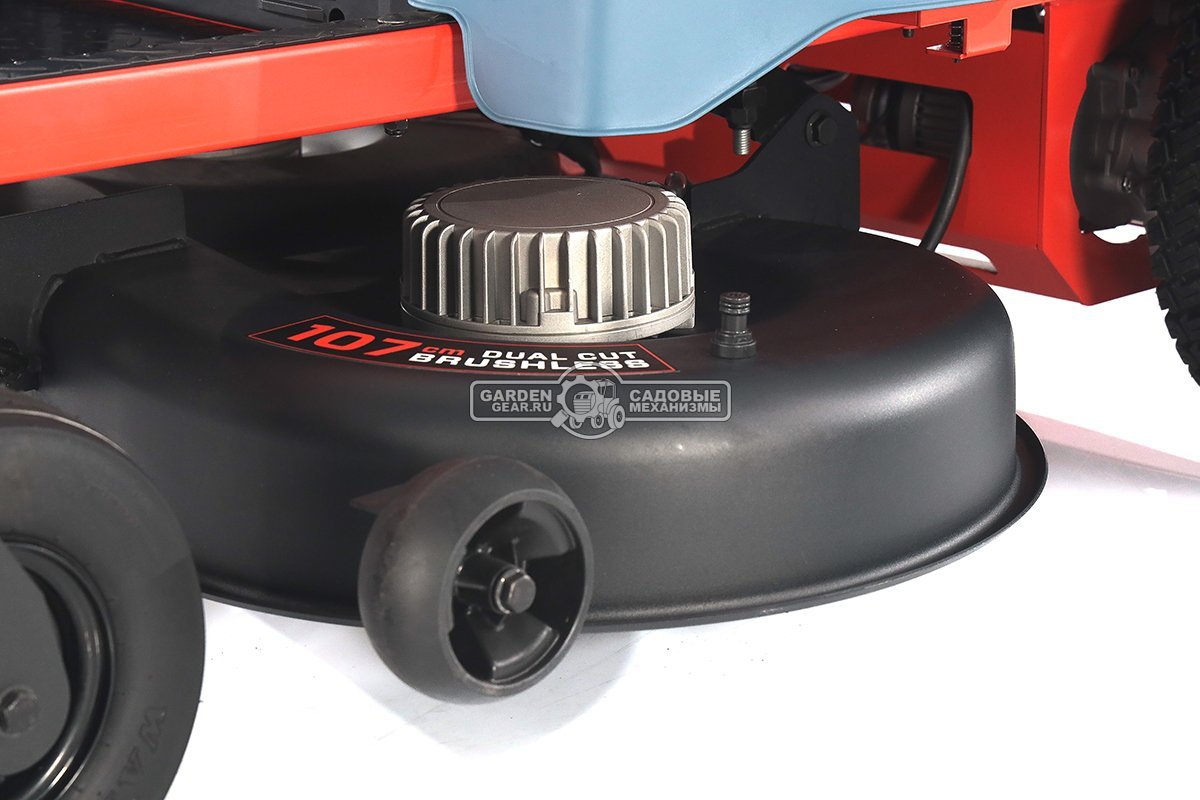 Садовый райдер Senix ZTRX6-M-EU аккумуляторный с 4 АКБ 12 А/ч и ЗУ с нулевым радиусом разворота (PRC, BL 60В, 107 см, 6 слотов для АКБ, LED, 200 кг)