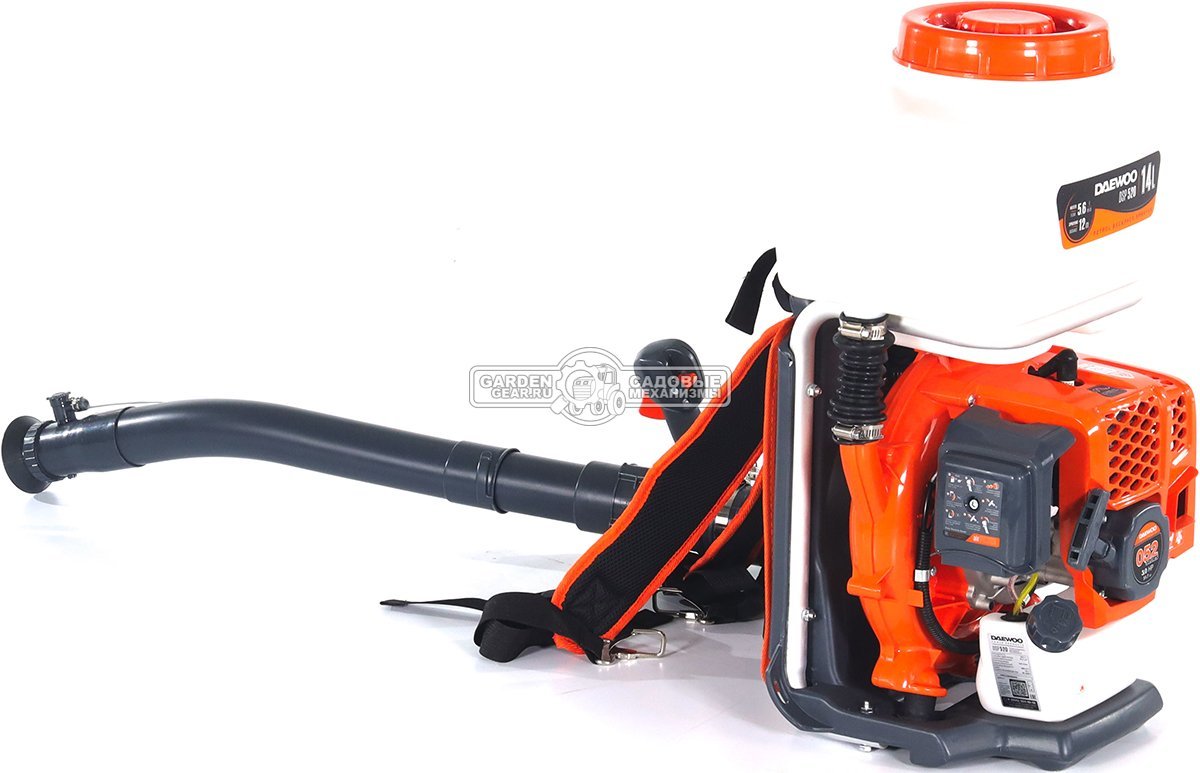 Опрыскиватель бензиновый Daewoo DSP 520 (PRC, распыление воздухом, 51,7 см3, 3,0 л.с., 14 л, 10 кг.)