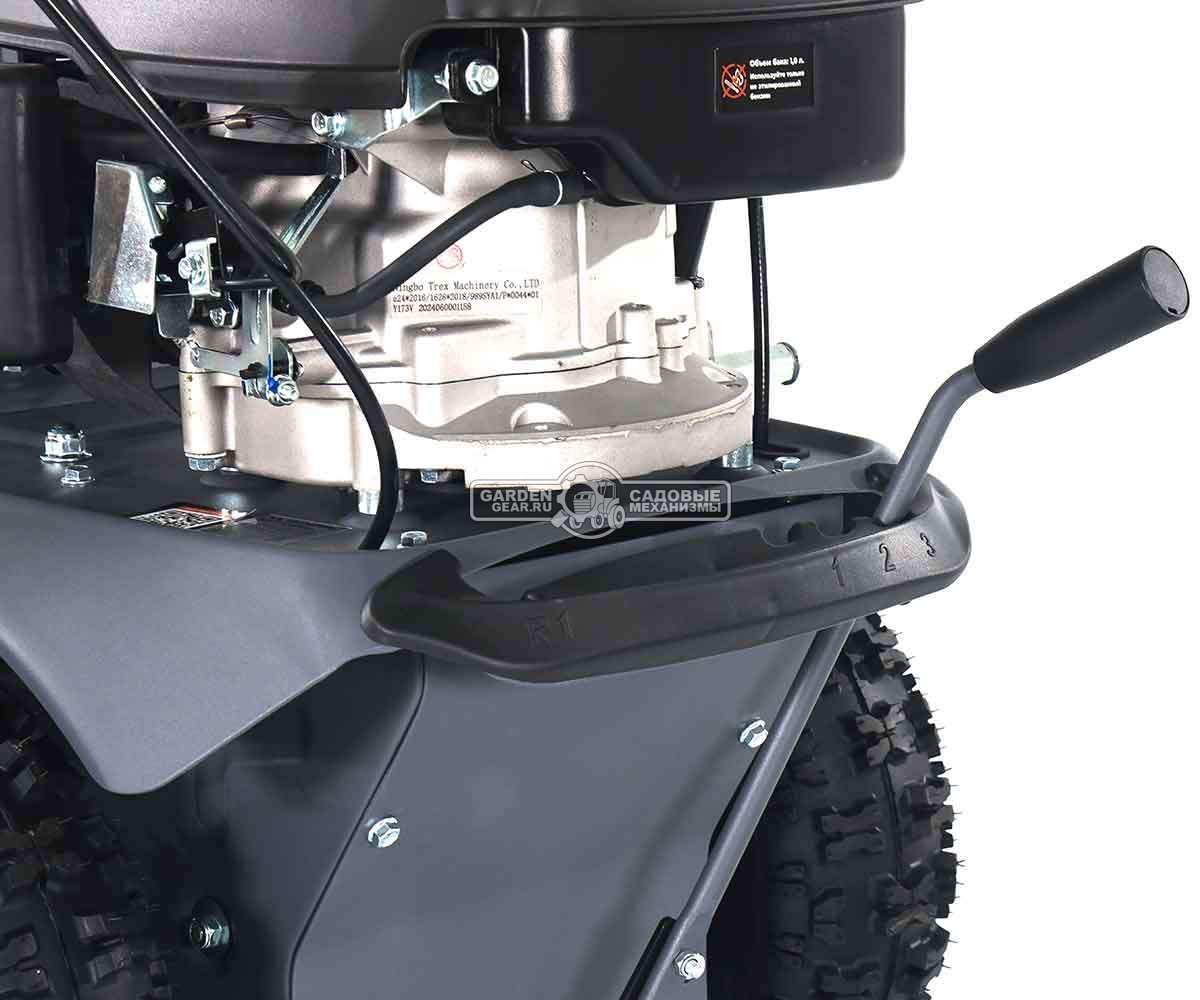 Подметальная машина Villartec S50100 (PRC, Zongshen, 173 см3, ширина 100 см., диаметр 35 см., 3 вперед / 1 назад, 79 кг)