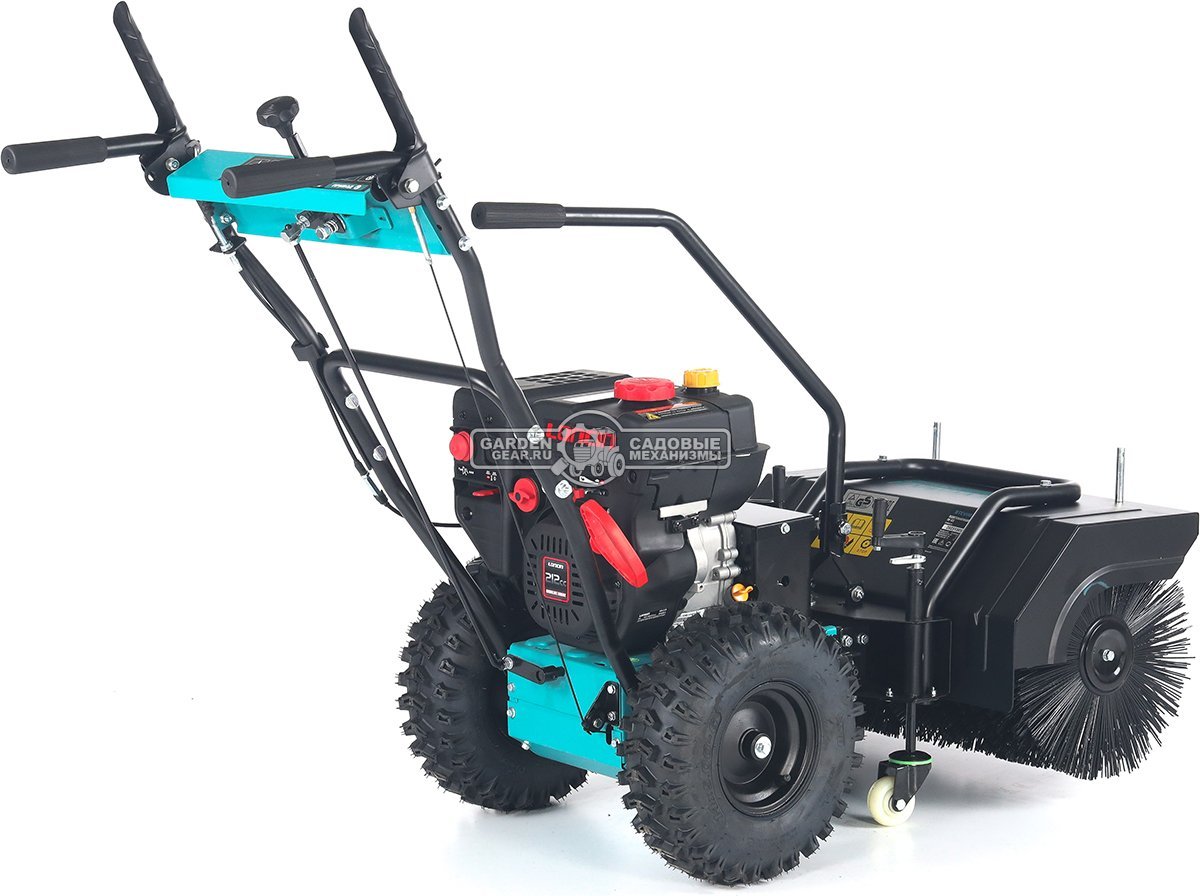 Подметальная машина Steviman SW-62E (PRC, Loncin LC170FS, 212 куб.см., ширина 62 см, диаметр 35 см, 6 вперед/2 назад, 73 кг.)