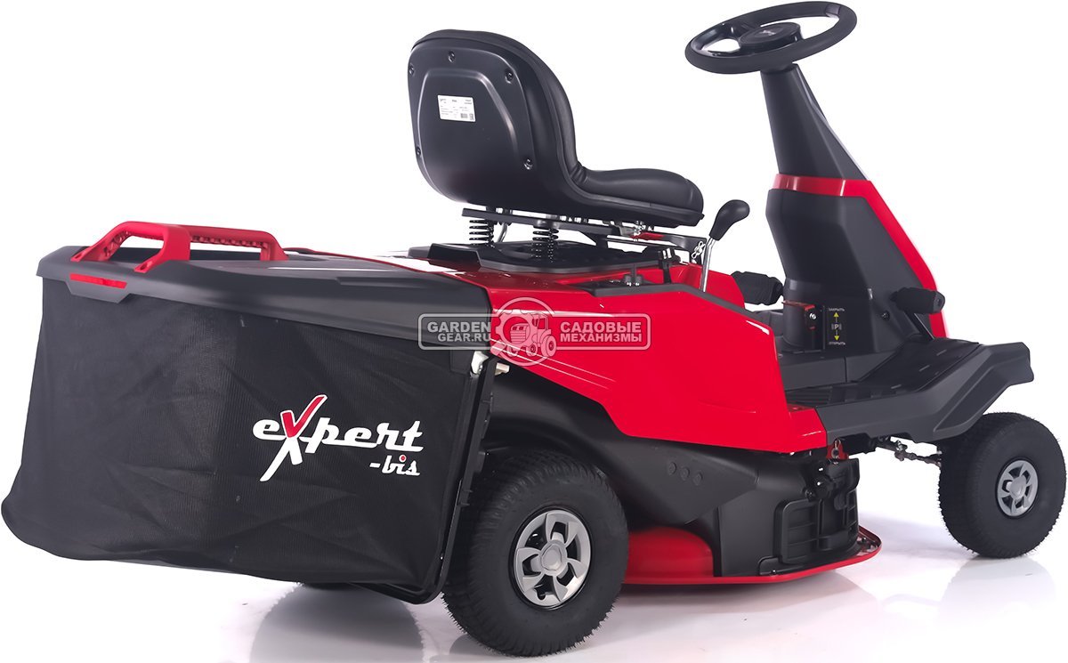 Садовый минирайдер Expert-bis R66A (PRC, 224 куб.см, гидростатика, травосборник 150 л, ширина кошения 66 см, фара, 130 кг)