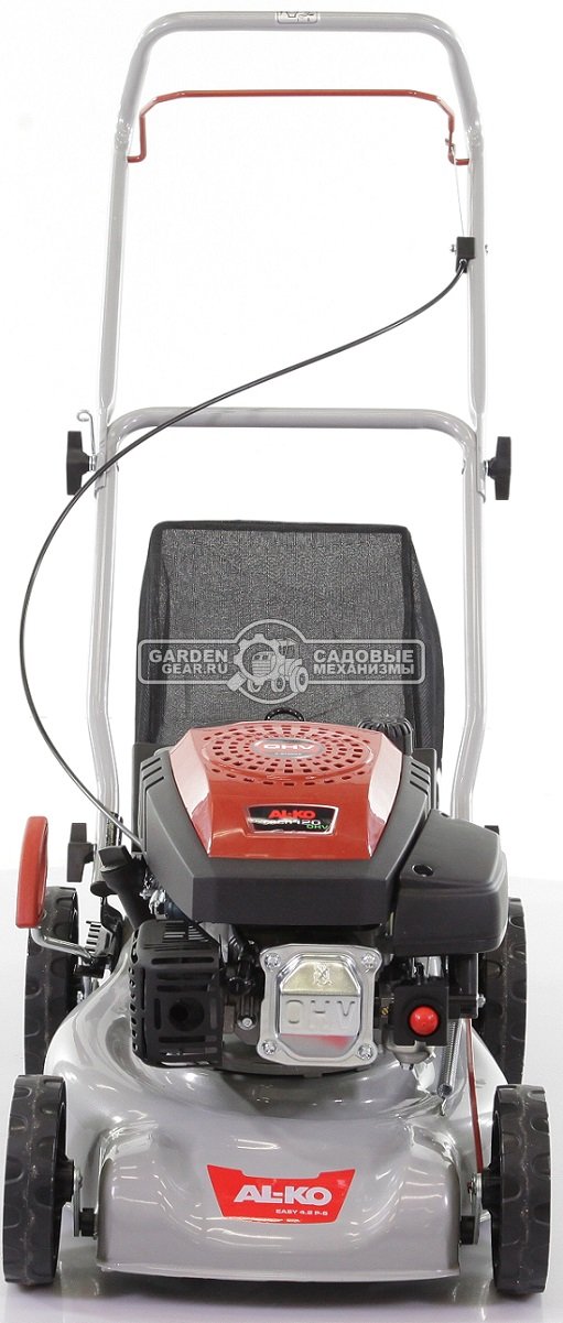 Газонокосилка бензиновая несамоходная Al-ko Easy 4.2 P-S (PRC, 42 см., Al-ko Tech 120, 118 см3, сталь, 50 л, 25 кг)