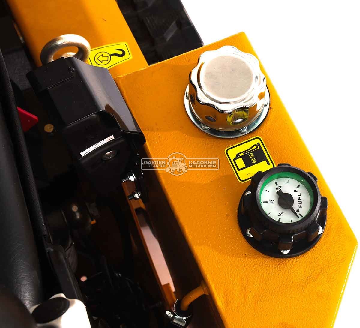 Универсальная машина мини-погрузчик Baumech ML-03 Pro + гидравлический отвал 120 см. с двигателем Zongshen GB750 EFI V-Twin инжектор