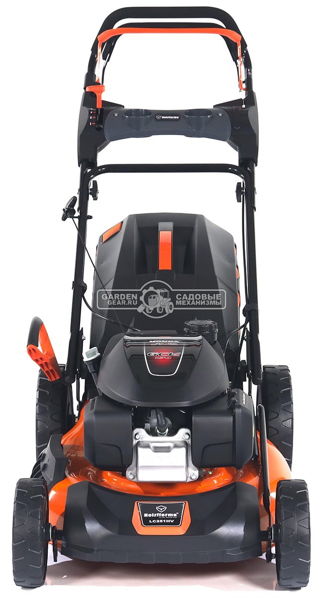 Газонокосилка бензиновая Holzfforma LC251HV (PRC, 51 см, Honda 166 см3, 3 в 1, Quattro Blade, вариатор, 65 л, 35 кг)