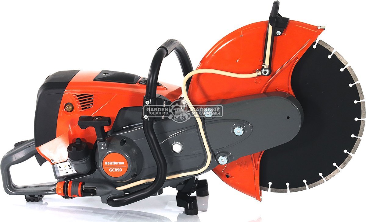 Бензорез Holzfforma GC890 16" (PRC, 98,5 см3, 5.0 кВт/6.8 л.с., диаметр круга 400 мм, глубина реза 145 мм, 15 кг)