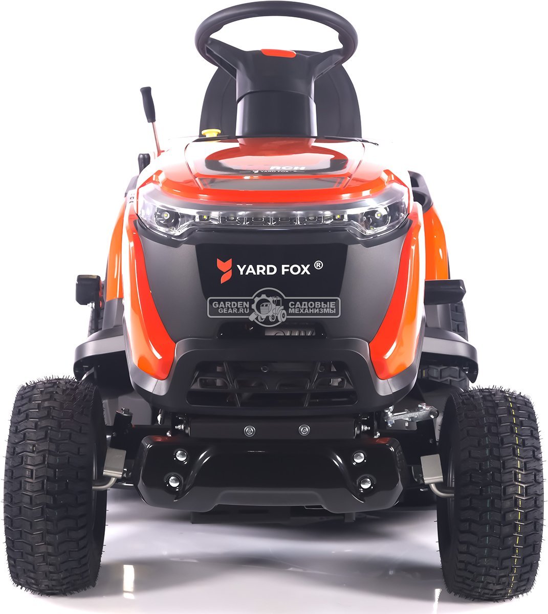 Садовый трактор Yard Fox Optima T 98 RСH (PRC, Loncin 452 куб.см., гидростатика, травосборник 260 л, ширина кошения 98 см, 200 кг)