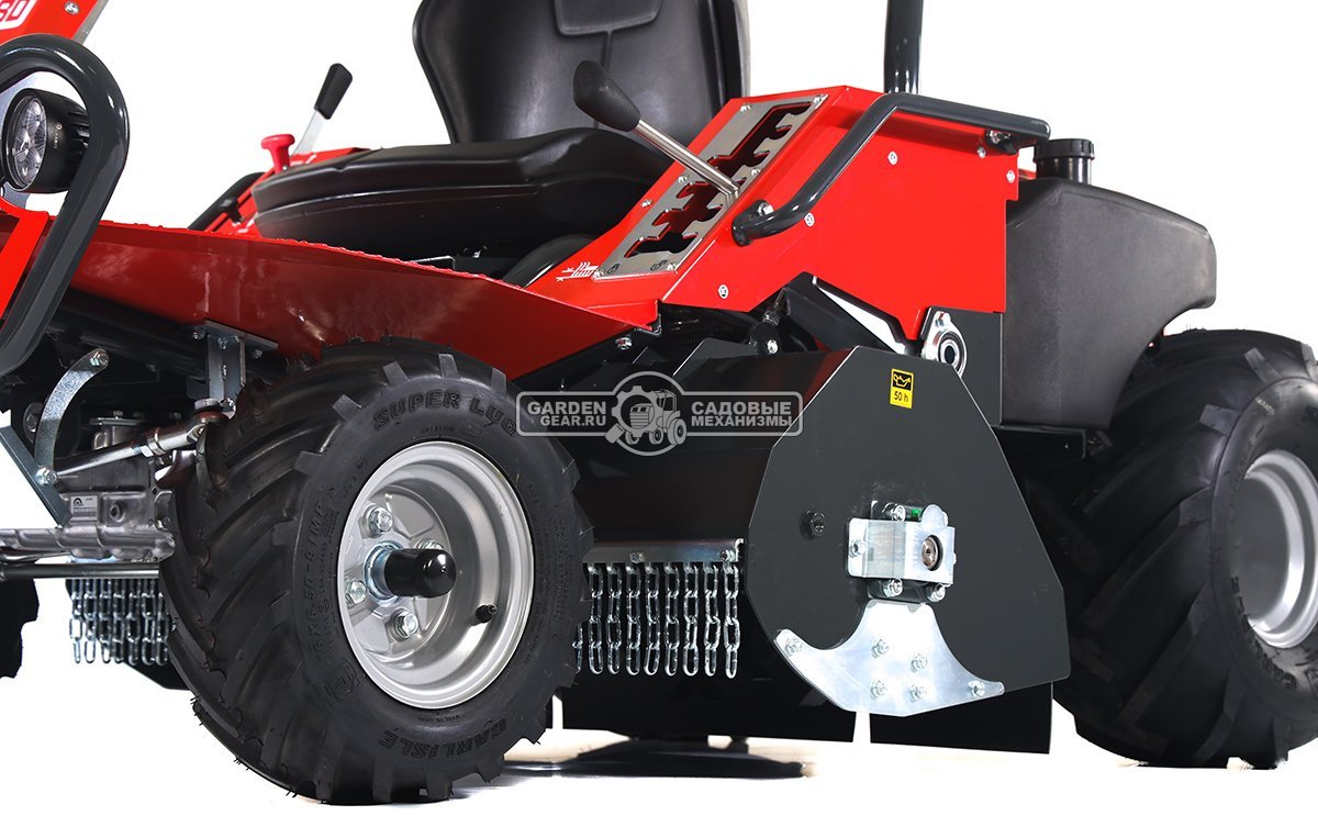 Садовый трактор для высокой травы и работы на склонах SABO GLADIATOR 95 F AWD (GER, B&S Intek 8-44C8, 724 куб.см., 95 см, дифференциал, 388 кг.)