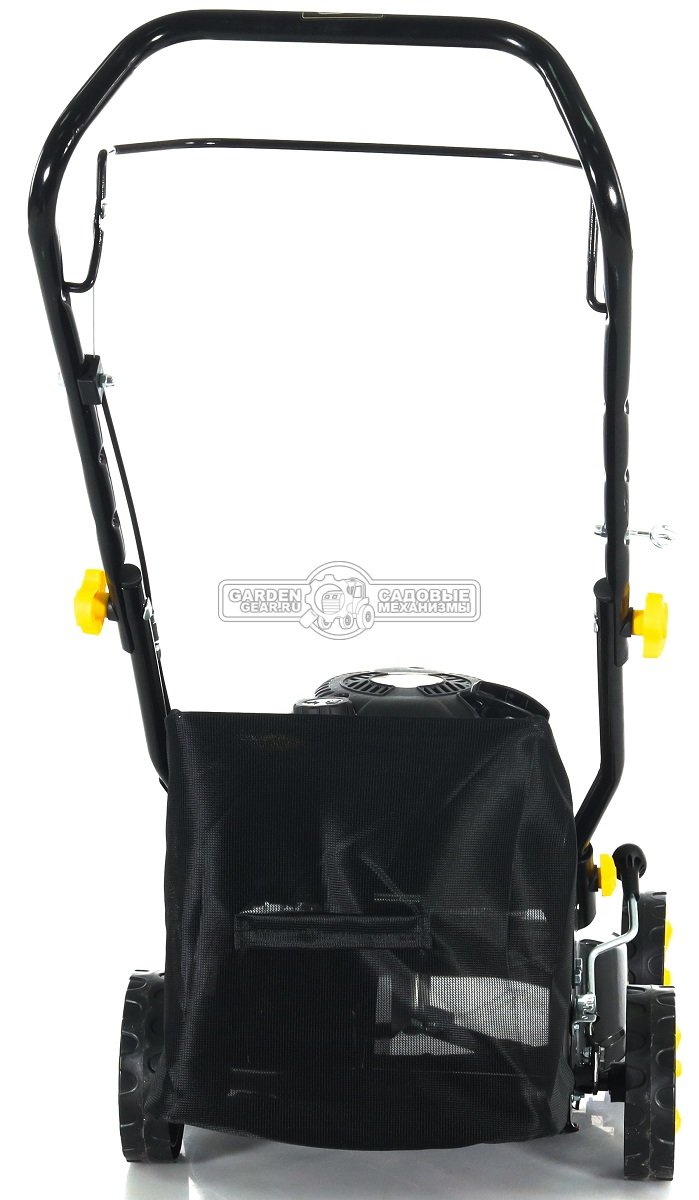 Газонокосилка бензиновая несамоходная Huter GLM-3.5 T (PRC, 42 см, Huter 3.5 л.с., сталь, 45 л, 23.7 кг)