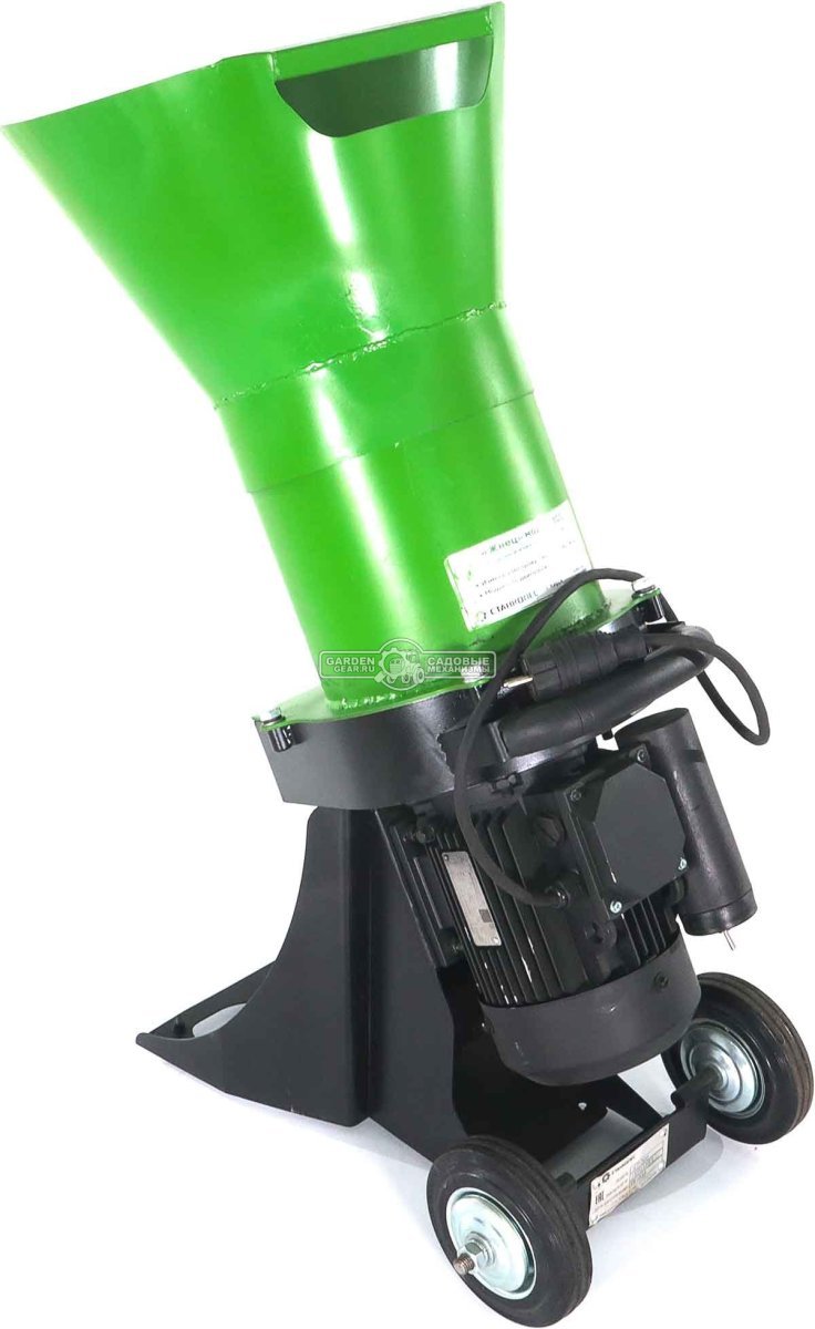 Садовый измельчитель листвы и травы электрический Жнец 2.0 ИТ300 220В (RUS, 2.2 кВт, 33 кг)