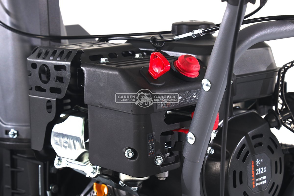 Снегоуборщик Villartec WB C-76 Plus (PRC, 61 см, Villartec, 212 см3, эл/стартер 220В, фара, скорости 4/1, 62 кг)