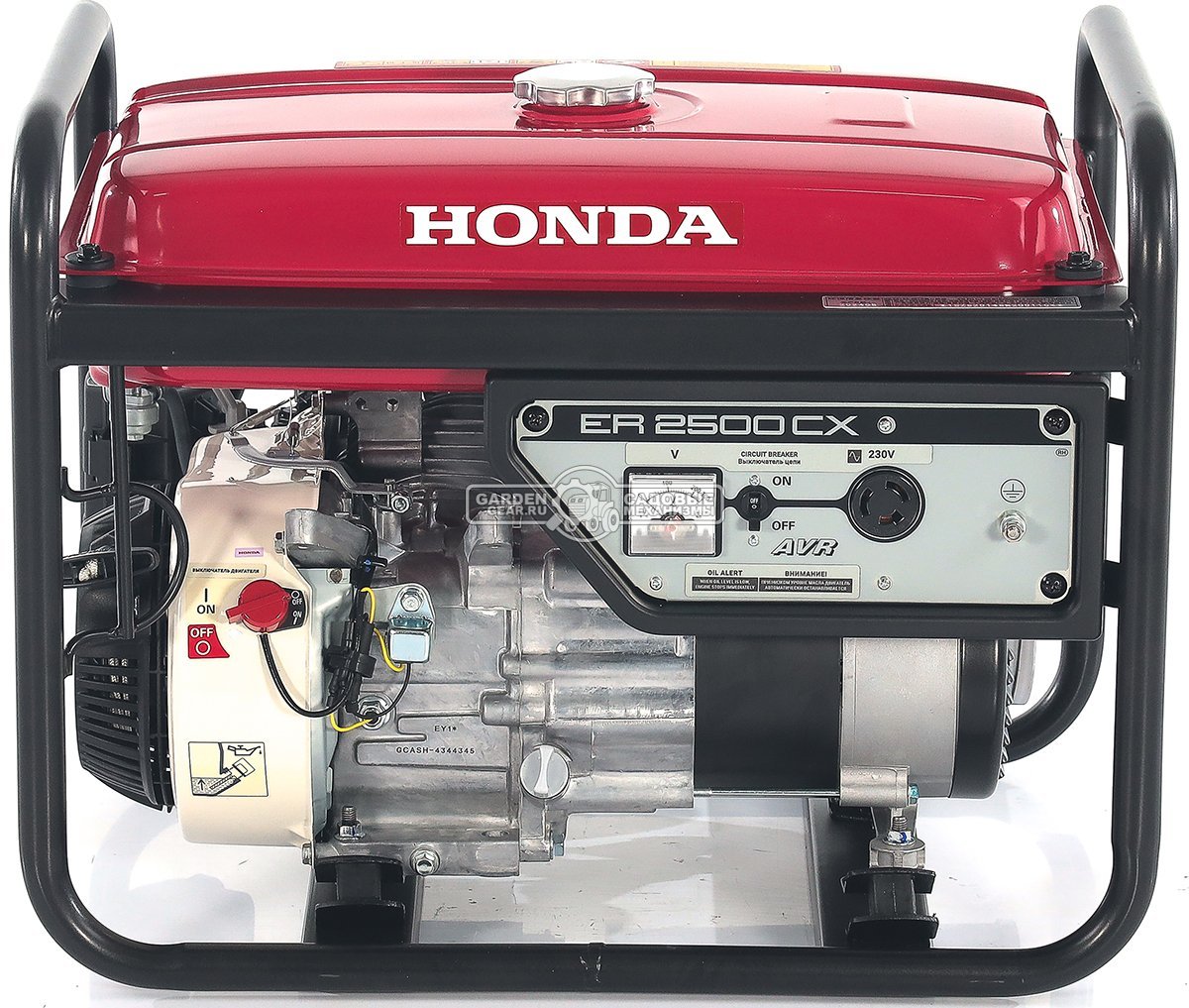 Бензиновый генератор Honda ER 2500 CXRH (PRC, Honda GP160, 163 см3, 2.0/2.2 кВт, 14.5 л, 40 кг)