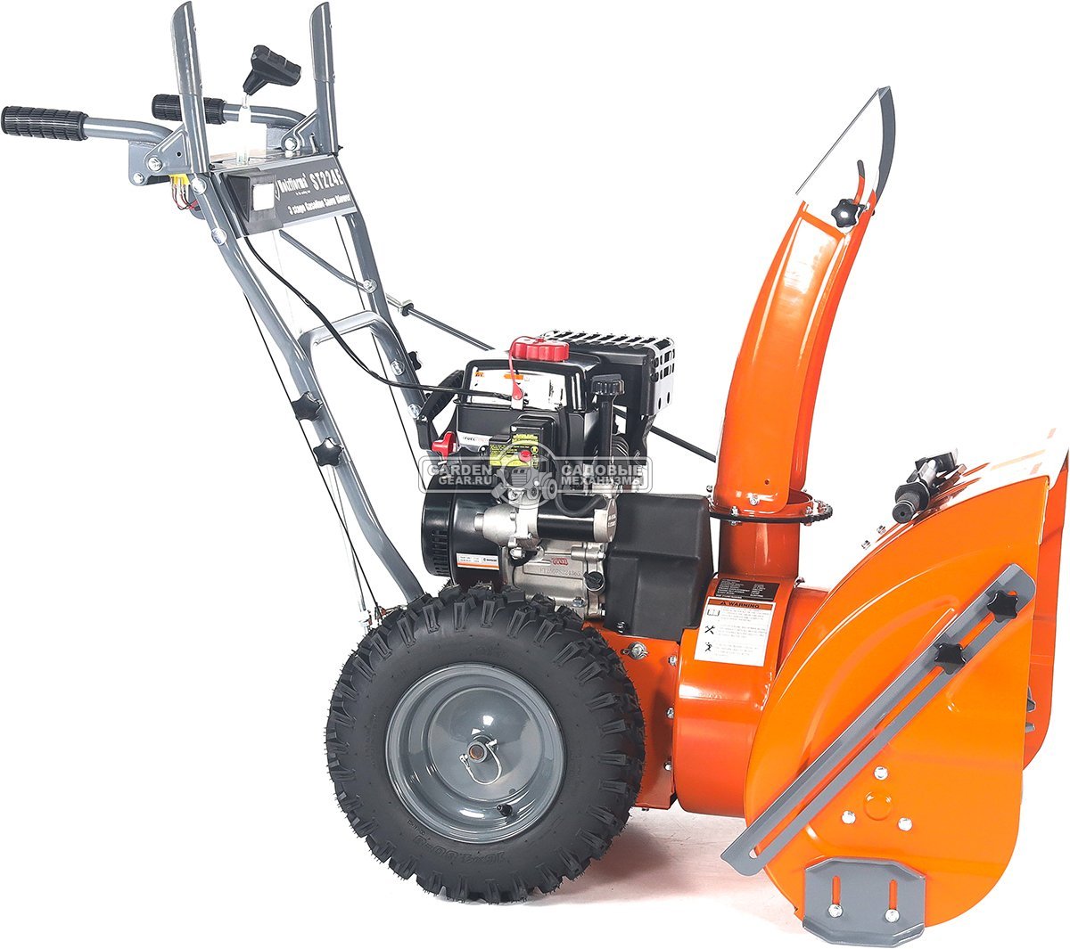 Снегоуборщик Holzfforma ST224E Quattro Auger (PRC, 61 см, LCT Snow Storm 208 см3, эл/стартер 220В, LED фара, скорости 6/2, 76 кг)