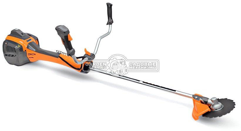 Бензиновый кусторез Villartec CB550PK (PRC, 50.15 см3, 2.1 кВт/2.86 л.с.,3Т нож + пильный диск, леска - опция, T рукоятка, ранцевый ремень, 8.5 кг)