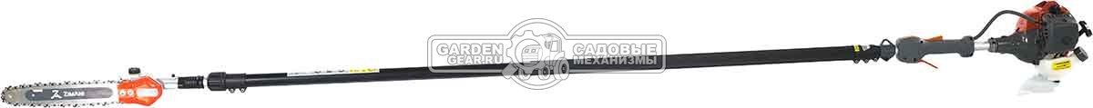 Высоторез бензиновый ZimAni PS226L Pro длина 4.2 м (PRC, 25,4 см3, Zenoah G26, 0,85 кВт/1,2 л.с., Walbro, 12", 3/8", 1,3 мм., 44E, 7,6 кг.)