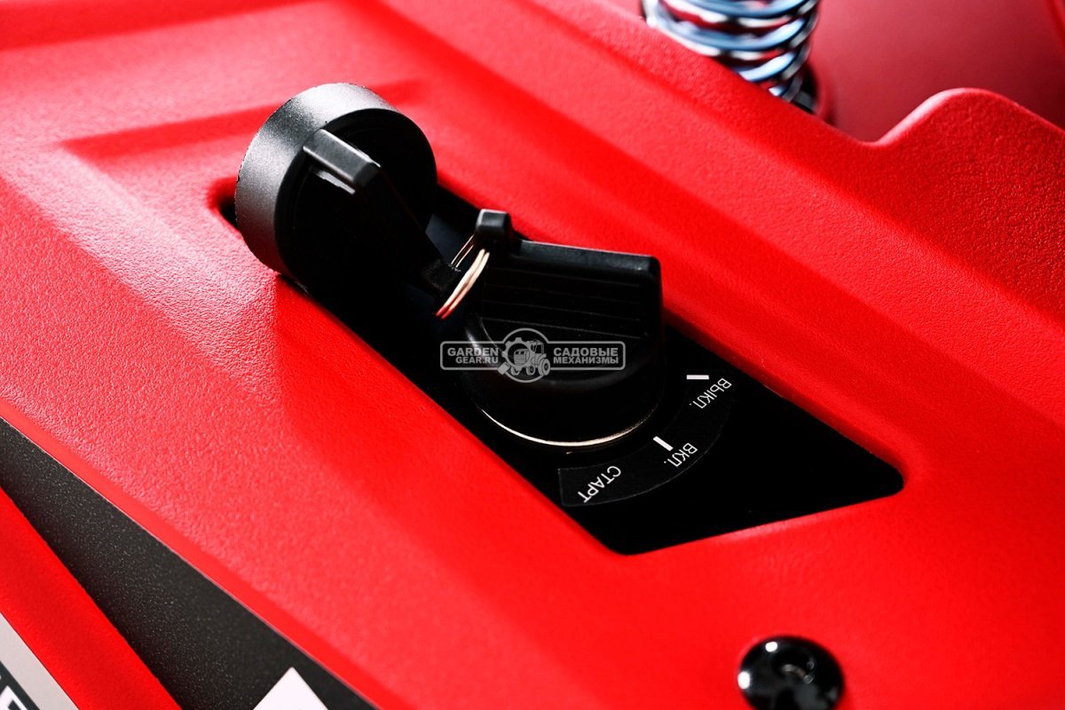 Садовый минирайдер Elitech МБ 4462Т (PRC, Ducar, 224 см3, трансмиссия CVT, травосборник 150 л, ширина кошения 61 см, 120 кг)