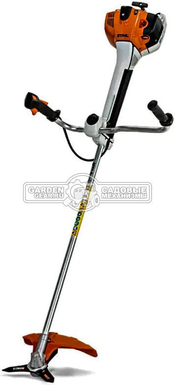 Бензиновый кусторез Stihl FS 460 (GER, 51,6 куб.см., 2,4 кВт/3,3 л.с., 2-MIX, длина - 177 см., 3-х нож DM 3F-300, AutoCut 46-2, 8,5 кг.)