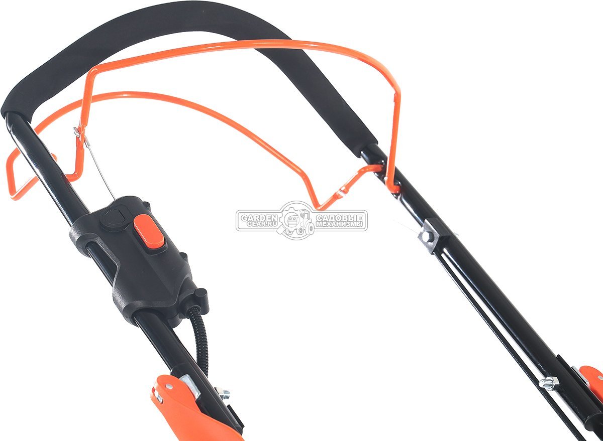 Газонокосилка аккумуляторная самоходная Yard Fox EL4655B SET с АКБ 4.0 А/ч и ЗУ (PRC, BL 60В, 46 см, сталь, 3 в 1, 55 л, 25 кг)