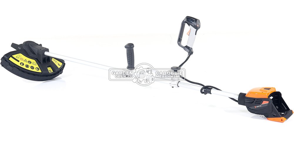 Мотокоса аккумуляторная Yard Fox BC4025B SET с АКБ 4.0 А/ч и ЗУ (PRC, 40В, BL, нож 3T + леска 2.0 мм, разъем, Т-ручка, 6.0 кг)