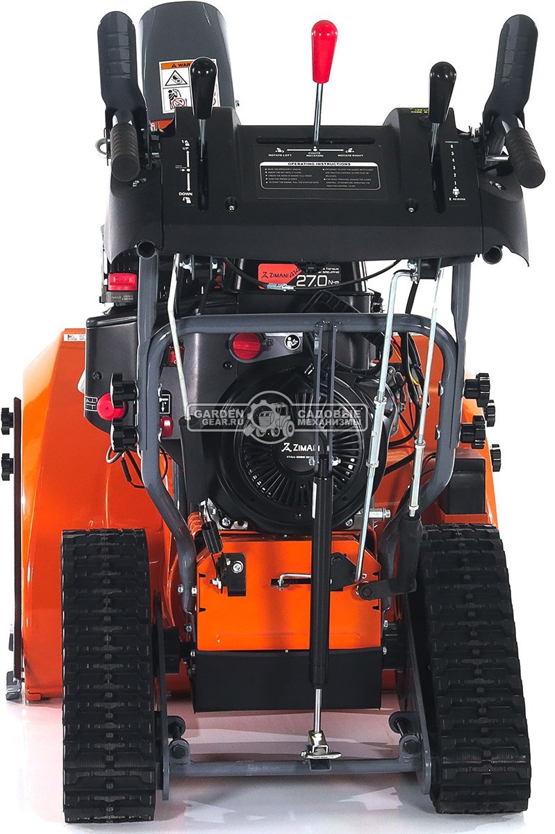 Снегоуборщик ZimAni ST430 RapidTraсk Quattro Auger (PRC, 76 см, LCT Snow Storm 414 см3, эл/стартер от АКБ, фара, AutoTurn, скорости 6/2, 124,5 кг.)