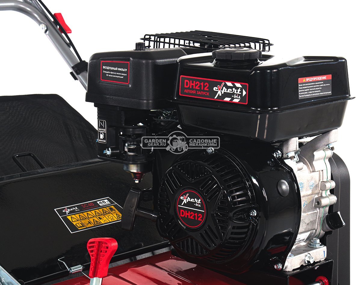 Вертикуттер - аэратор бензиновый Expert-bis SC40 (PRC, 40 см, 208 см3, ножи + пружины, 45 л, 33 кг)