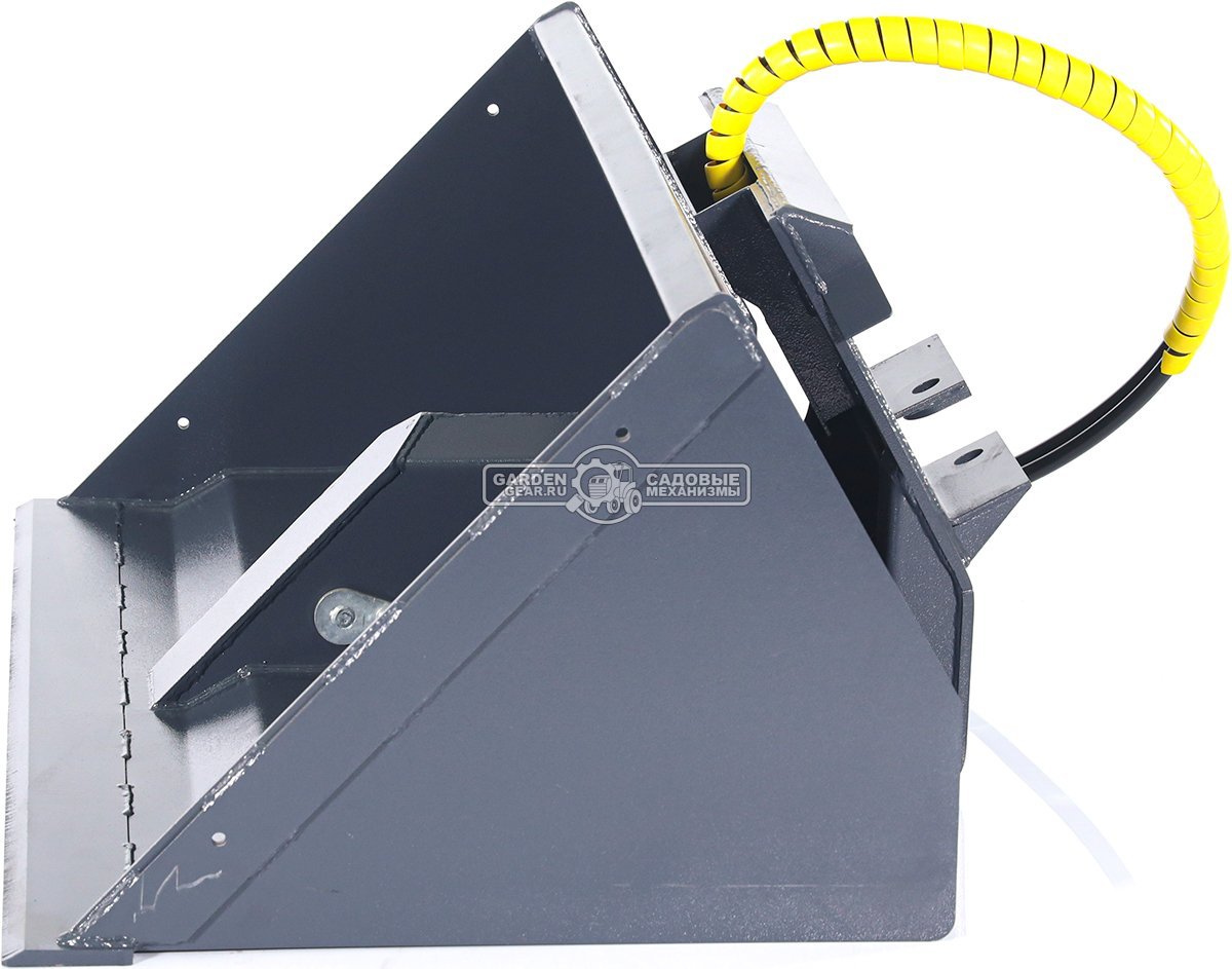 Ковш с саморазгрузкой Baumech 110 см., объём 130 л., с разделительной перегородкой, 80,5 кг.